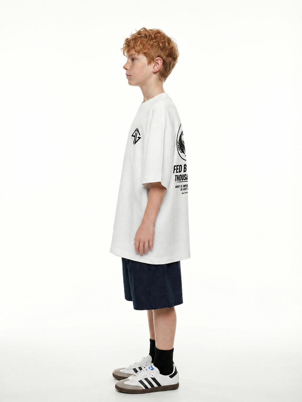 4GVIN ( 5 Panes ) Cotton Essential Kids T-Shirt