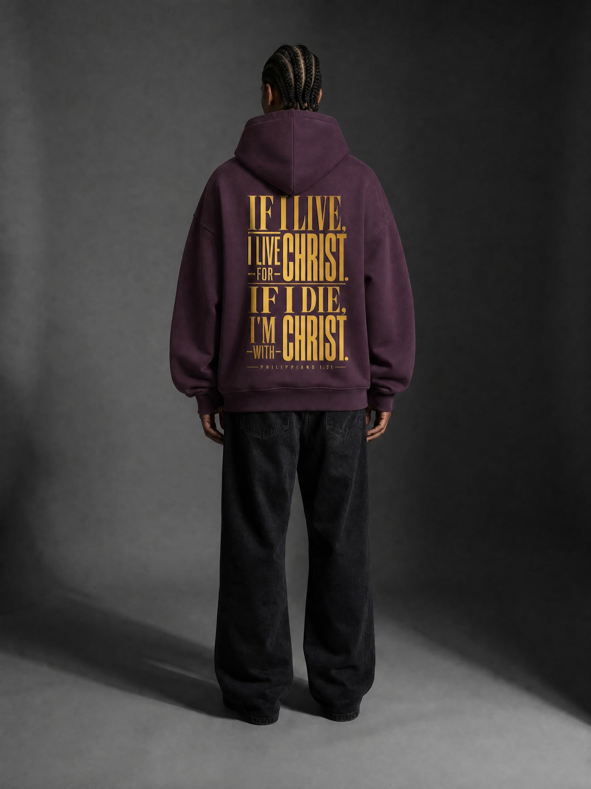 4GVIN ( WIN/WIN ) Oversize Fleeced Hoodie