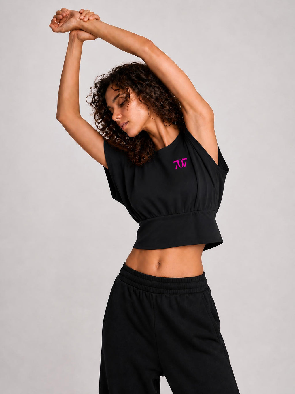 4GVIN Women’s Crop Dolman T-Shirt
