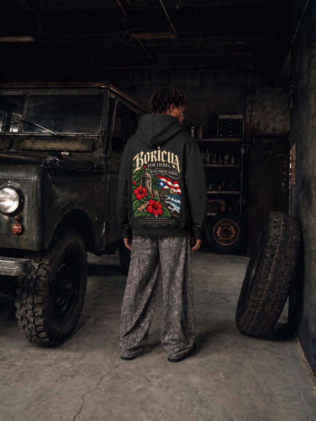 4GVIN ( Bori ) Streetwear Unisex Fleece Hoodie