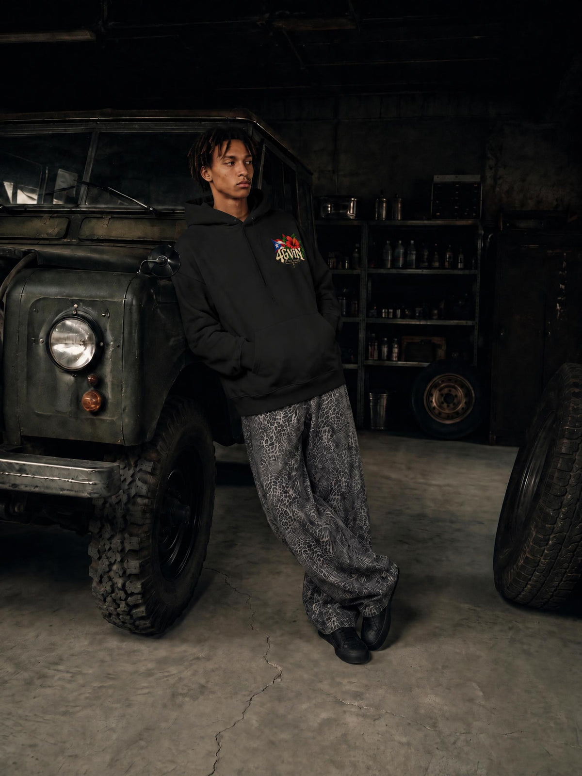 4GVIN ( Bori ) Streetwear Unisex Fleece Hoodie