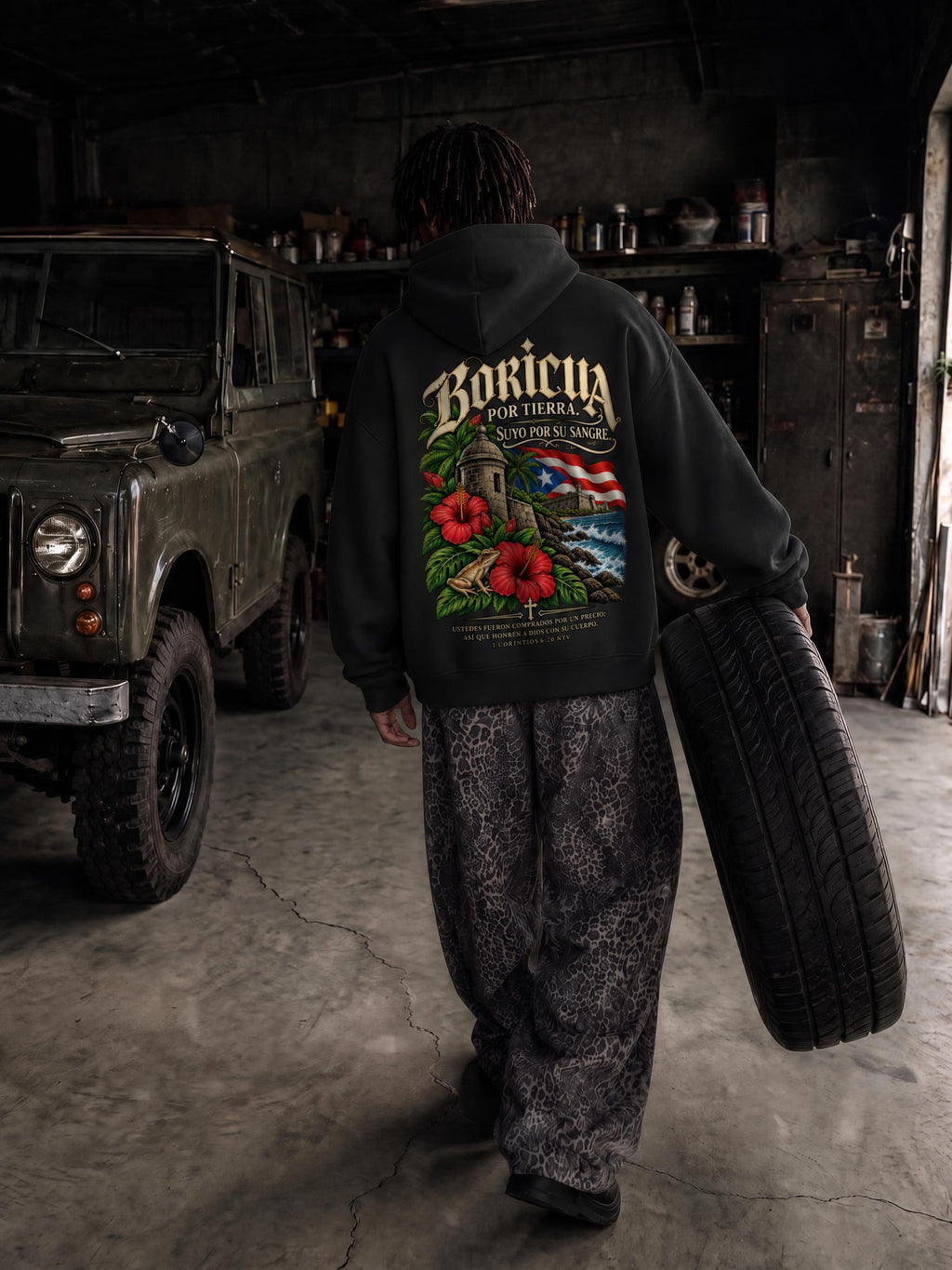 4GVIN ( Bori ) Streetwear Unisex Fleece Hoodie