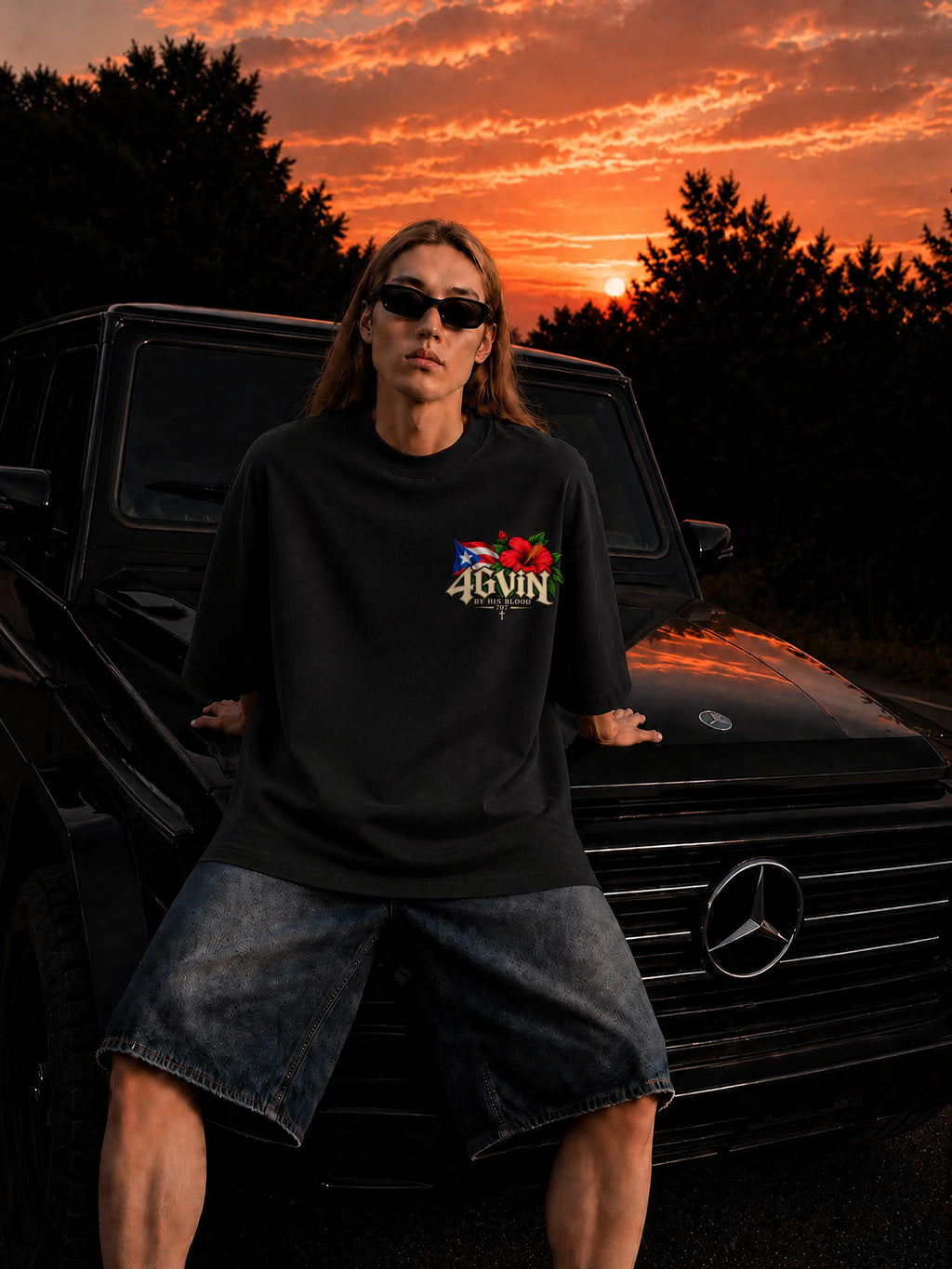 4GVIN ( Bori )Heavyweight Tone T-Shirt
