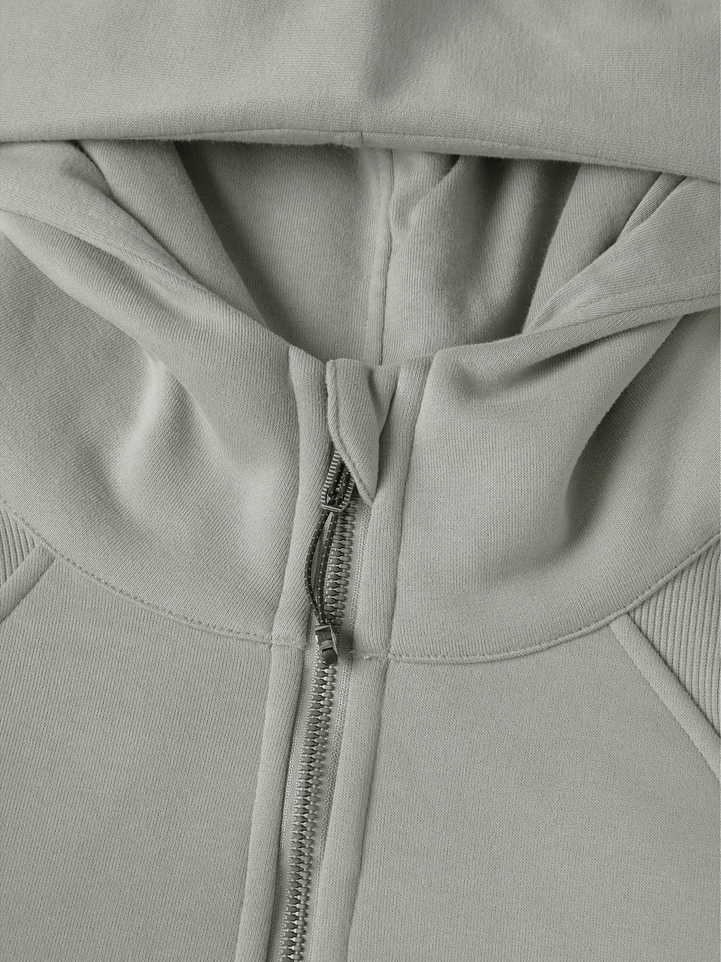 4GVIN Jesus Is King " Girls Cropped Zip-Through Hoodie