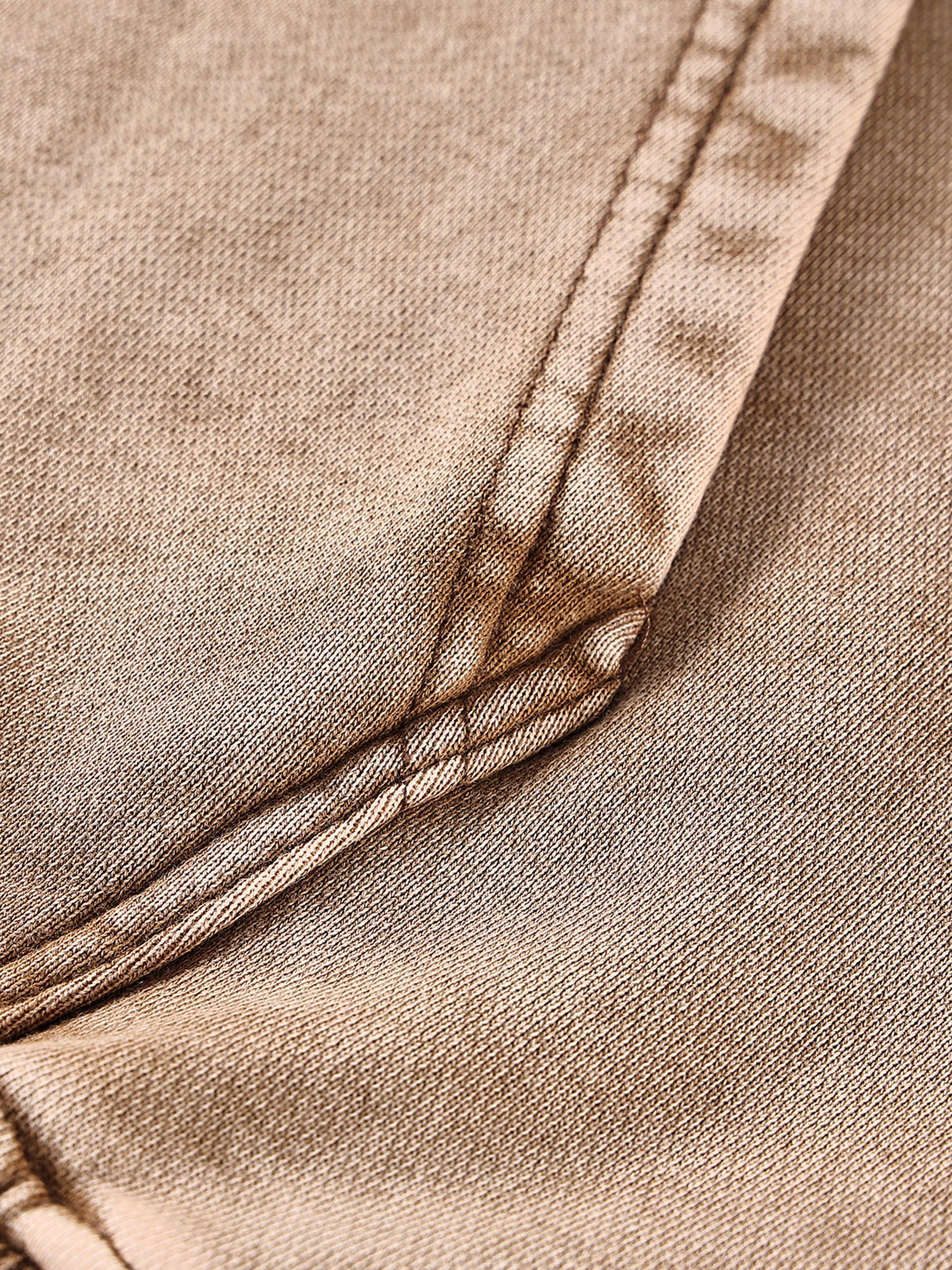4GVIN ( 5 Panes ) Snow Washed Loose Cotton Hoodie