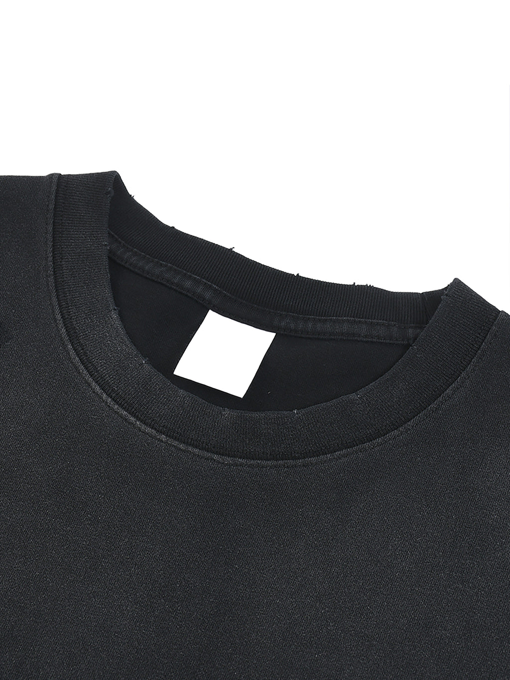4GVIN Hand-Frayed Sunfade Paint Splatter T-Shirt