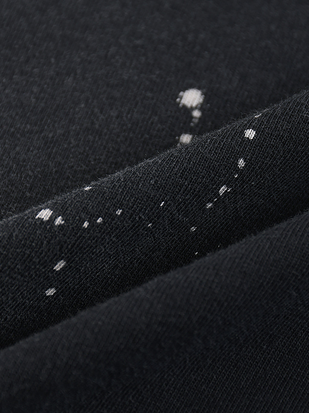 4GVIN Hand-Frayed Sunfade Paint Splatter T-Shirt