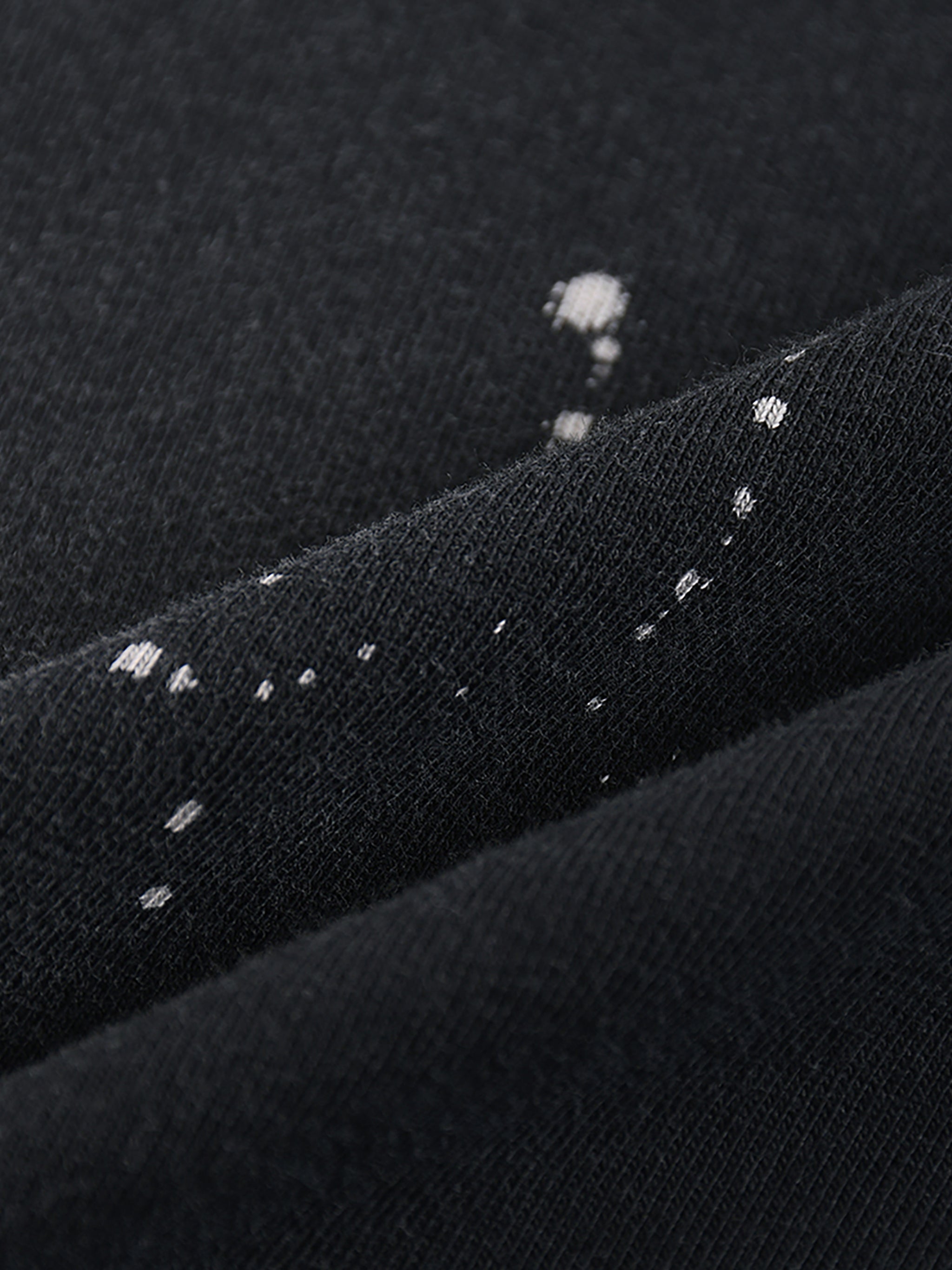 4GVIN Hand-Frayed Sunfade Paint Splatter T-Shirt