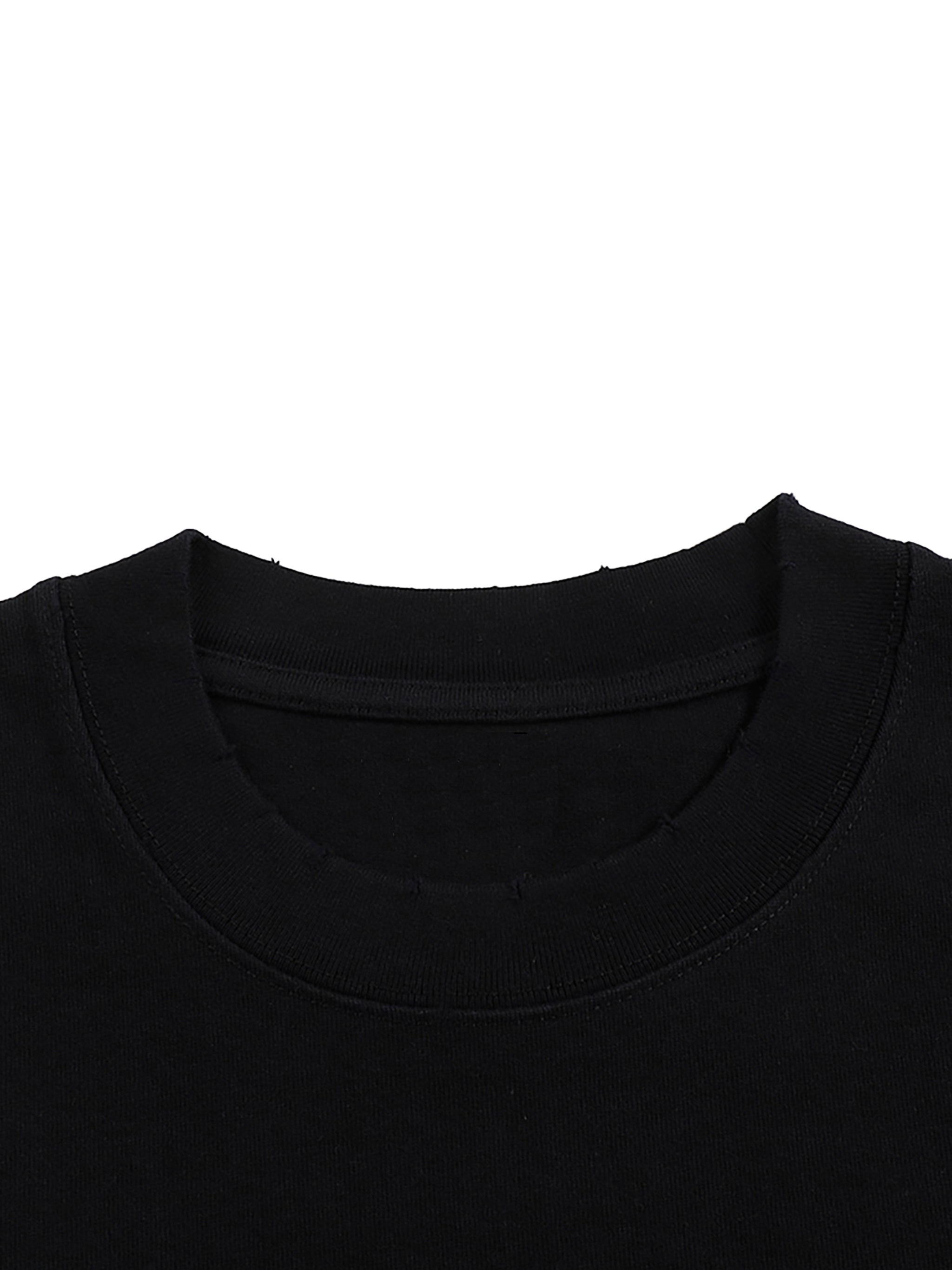 4GVIN Heavyweight Hand-frayed T-Shirt