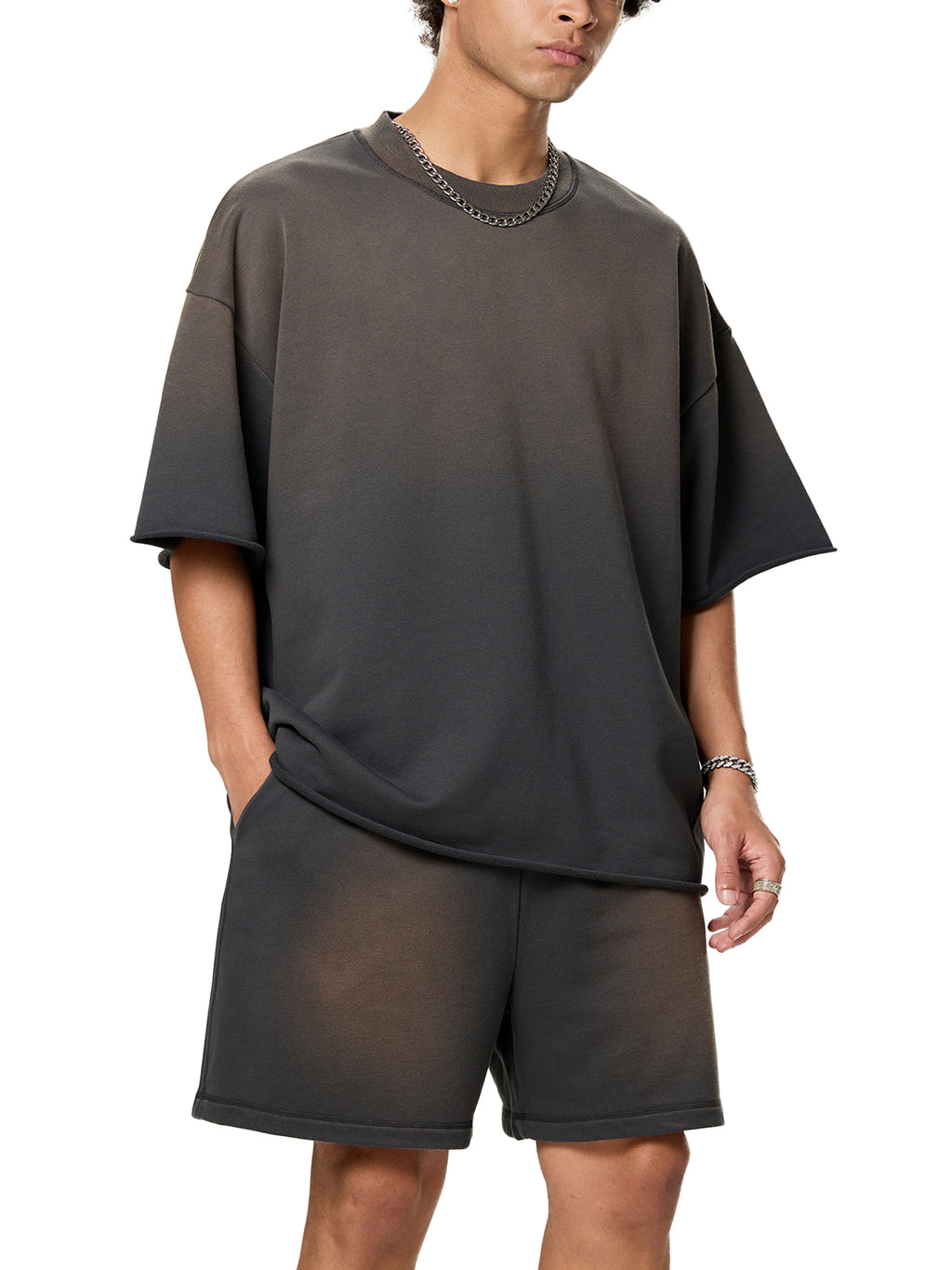 4GVIN Black "God Is Good" Bubble Graphic Tee