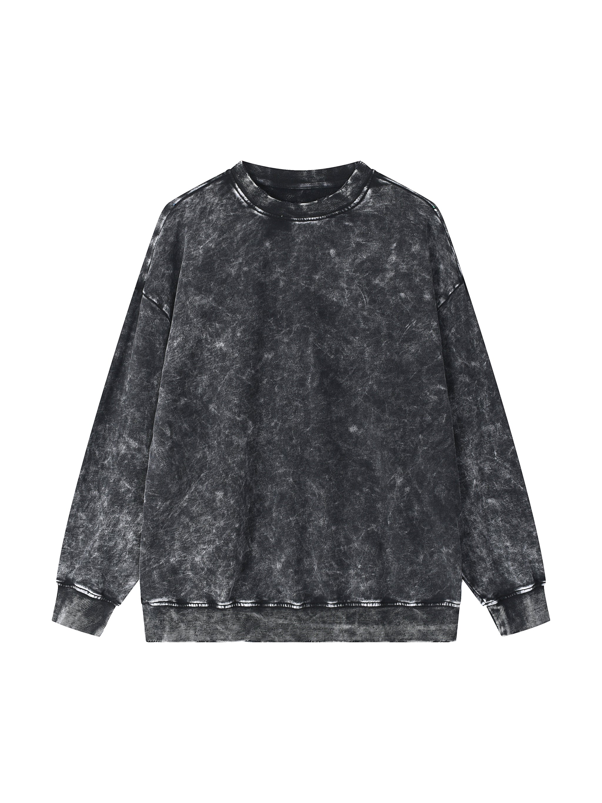 4GVIN Washed Hand-Frayed Sweatshirt