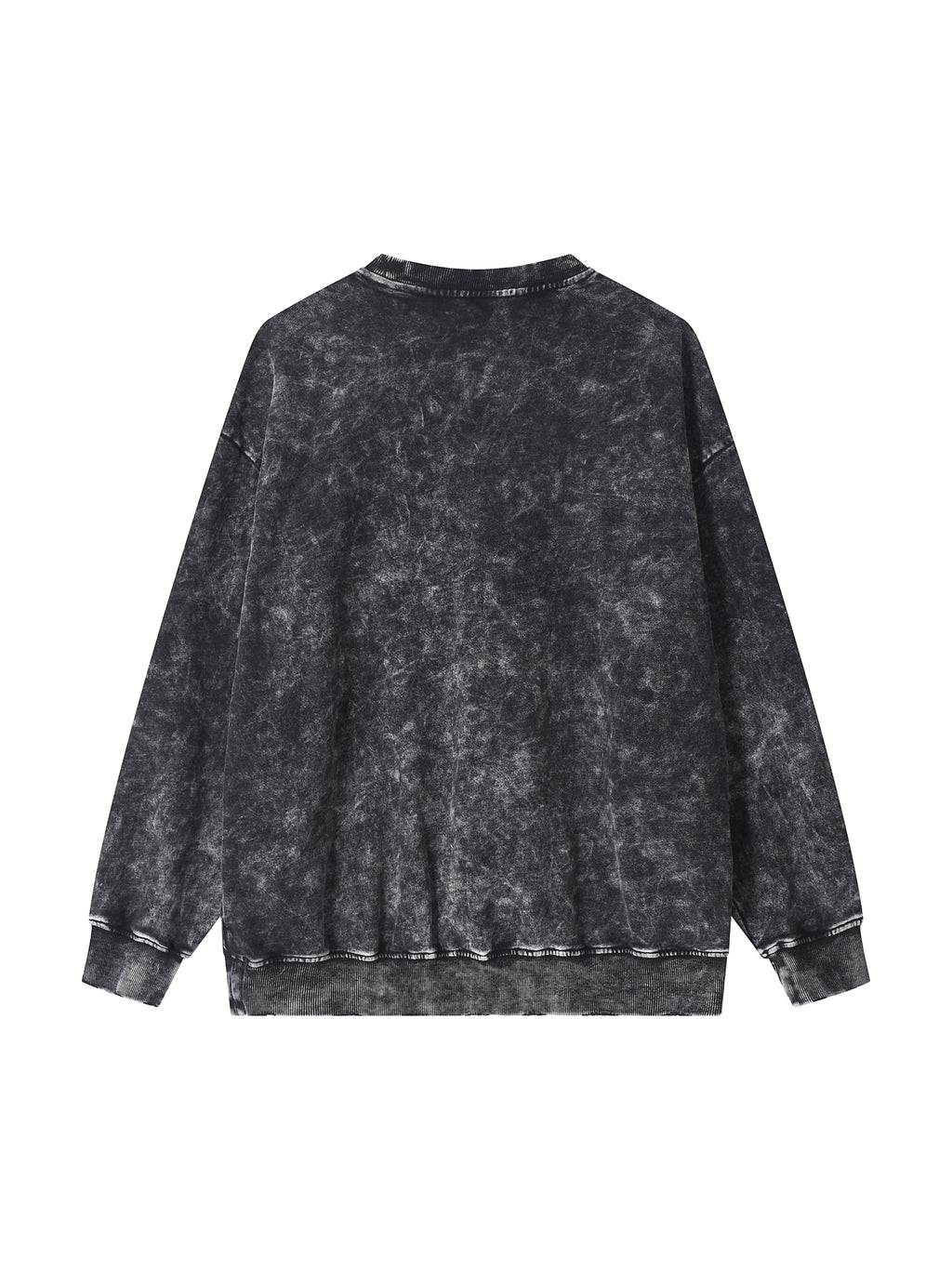 4GVIN Washed Hand-Frayed Sweatshirt