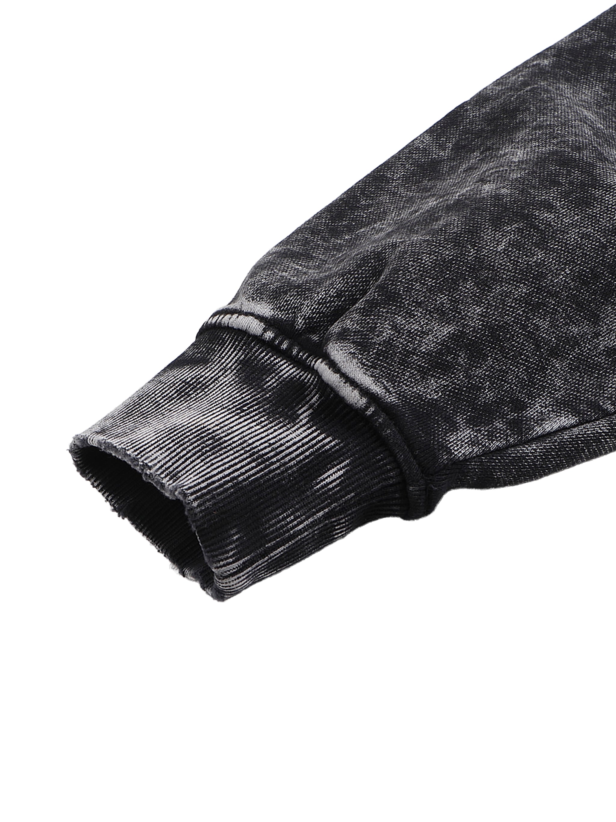 4GVIN Washed Hand-Frayed Sweatshirt