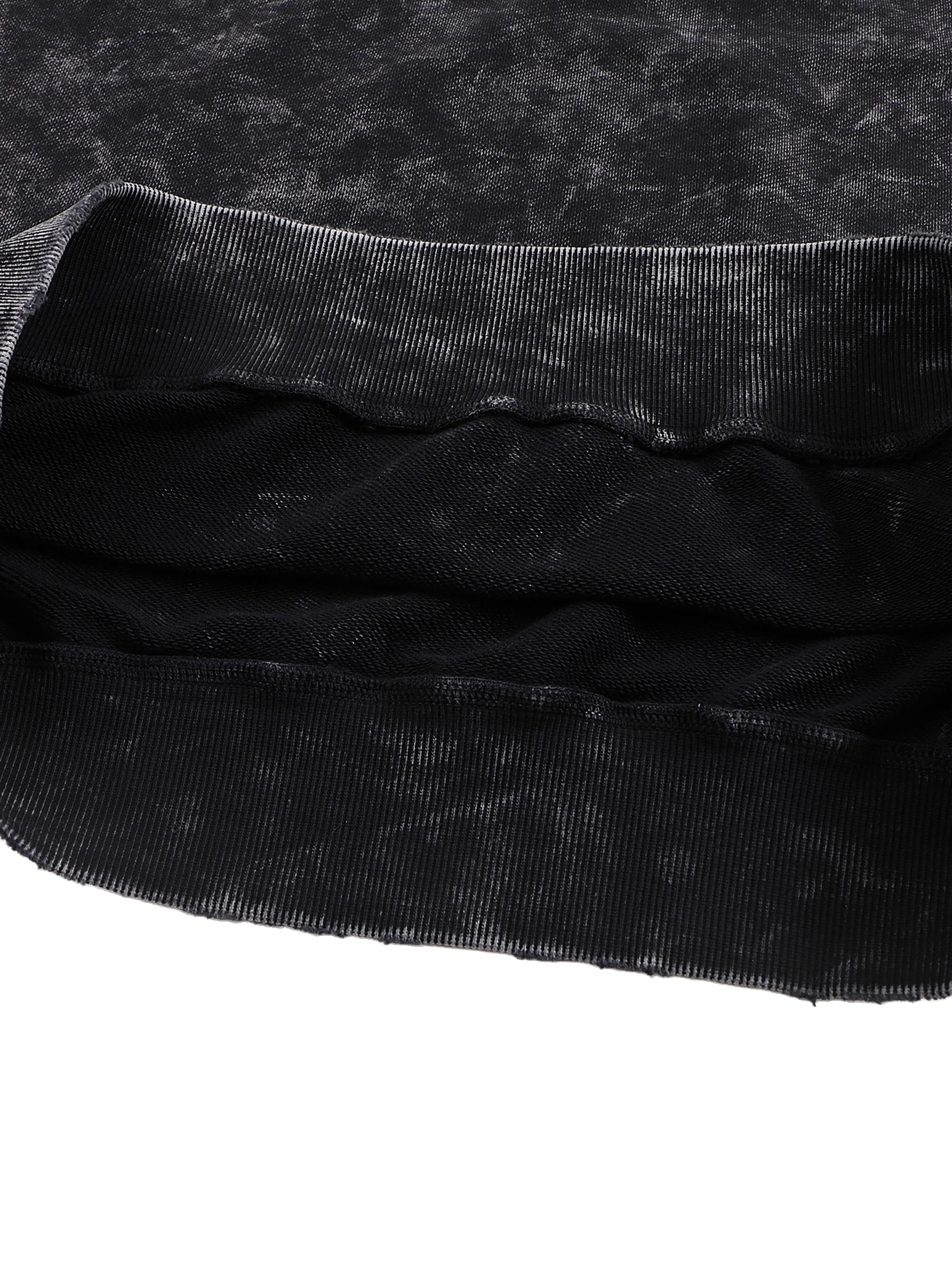 4GVIN Washed Hand-Frayed Sweatshirt