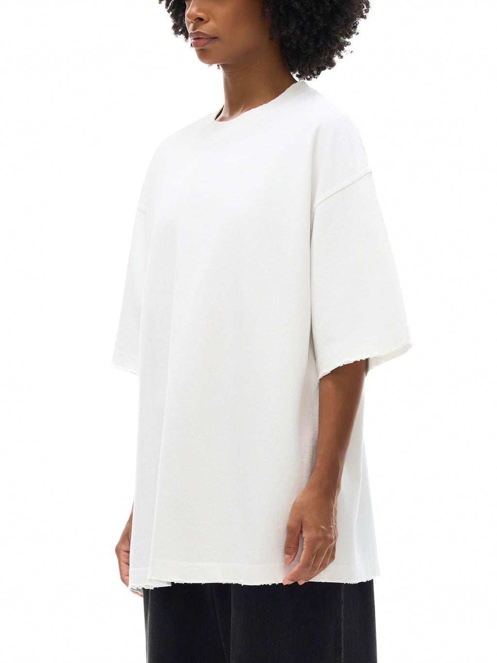 4GVIN Heavyweight Hand-frayed T-Shirt