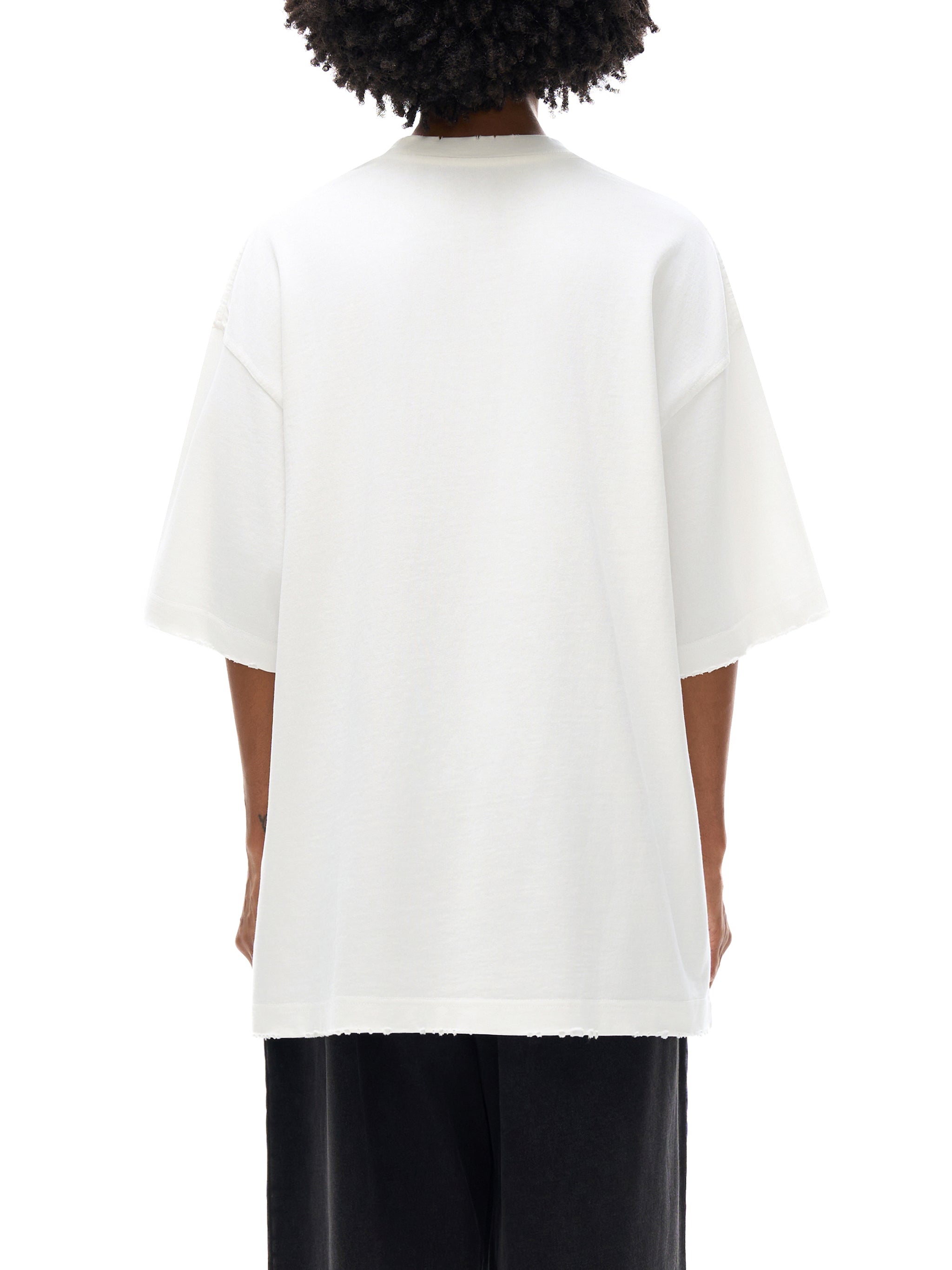 4GVIN Heavyweight Hand-frayed T-Shirt
