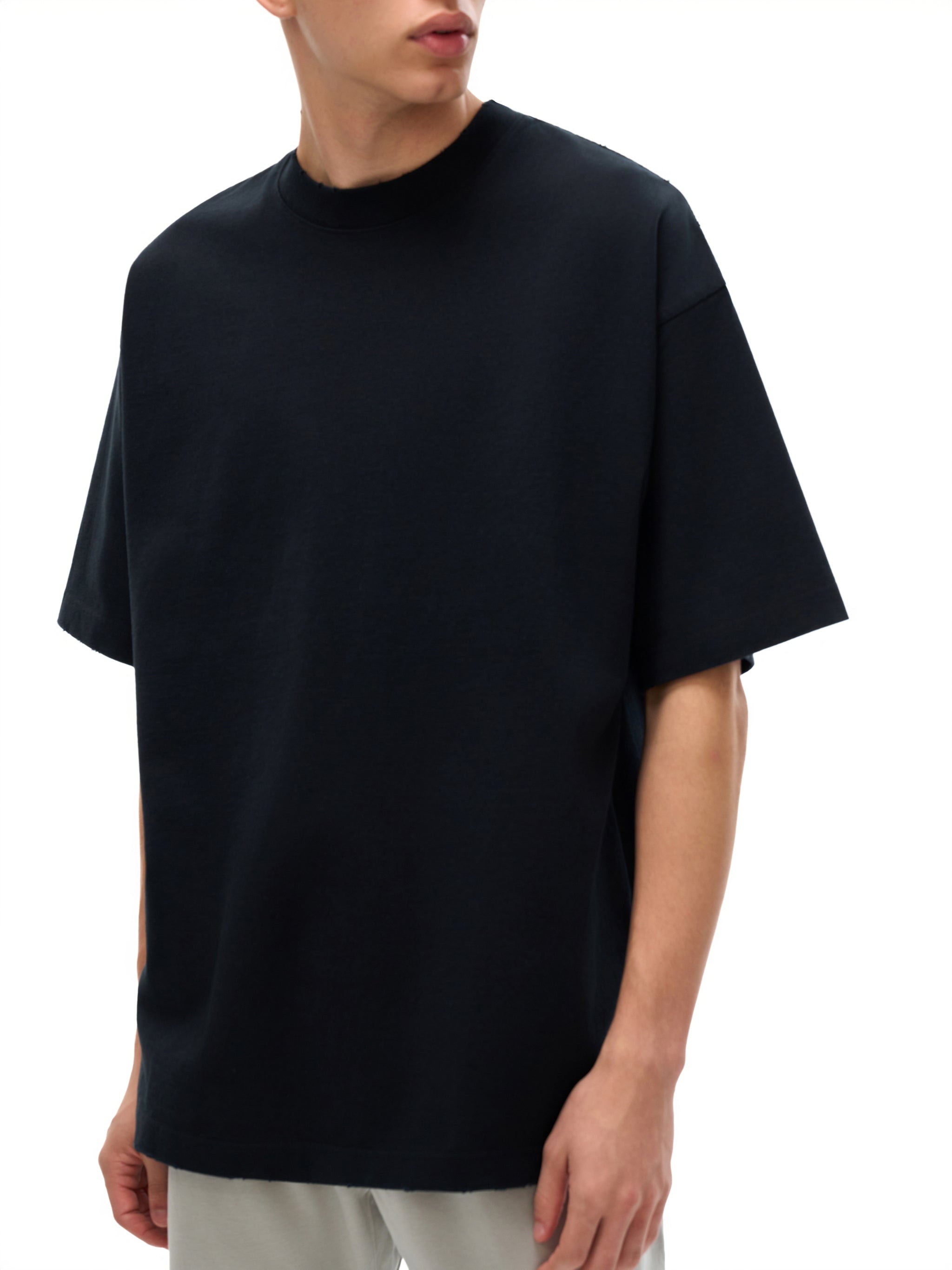 4GVIN Heavyweight Hand-frayed T-Shirt