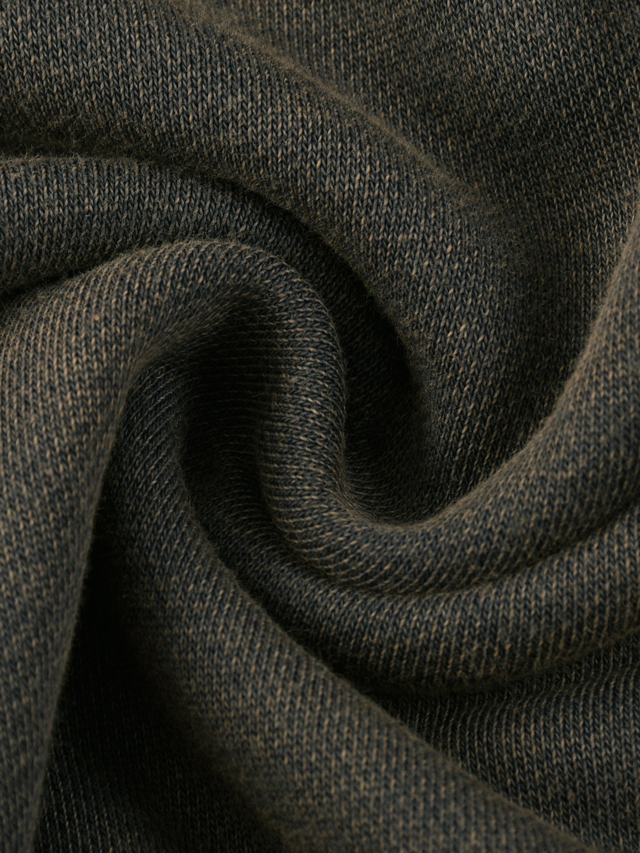 4GVIN Vintage Washed Frayed-Hem Hoodie Nada Me Faltara