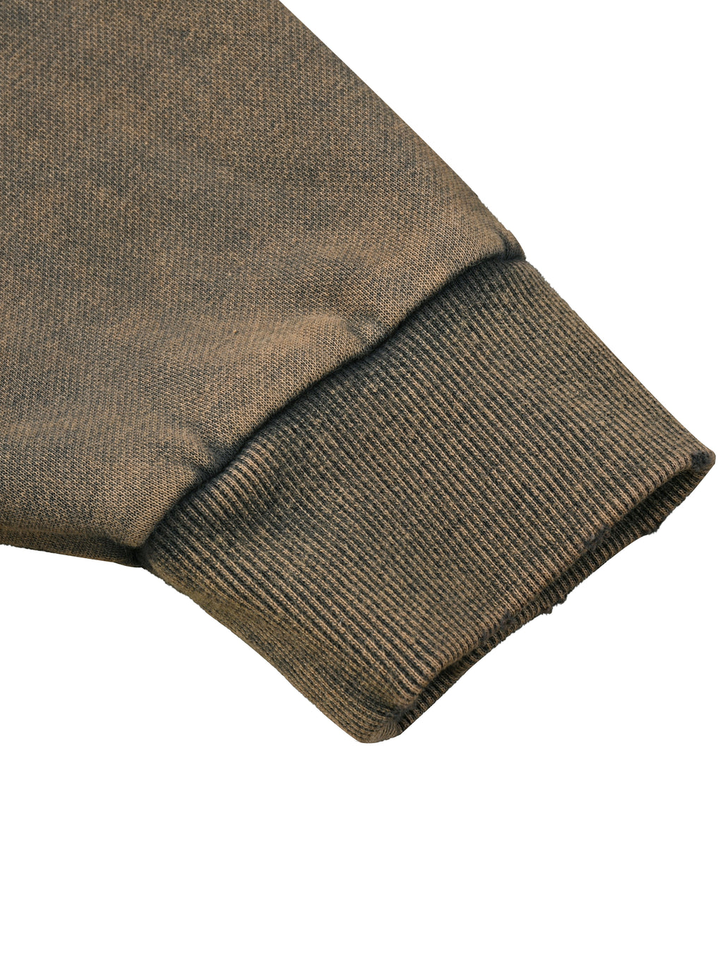 4GVIN Vintage Washed Frayed-Hem Hoodie Nada Me Faltara