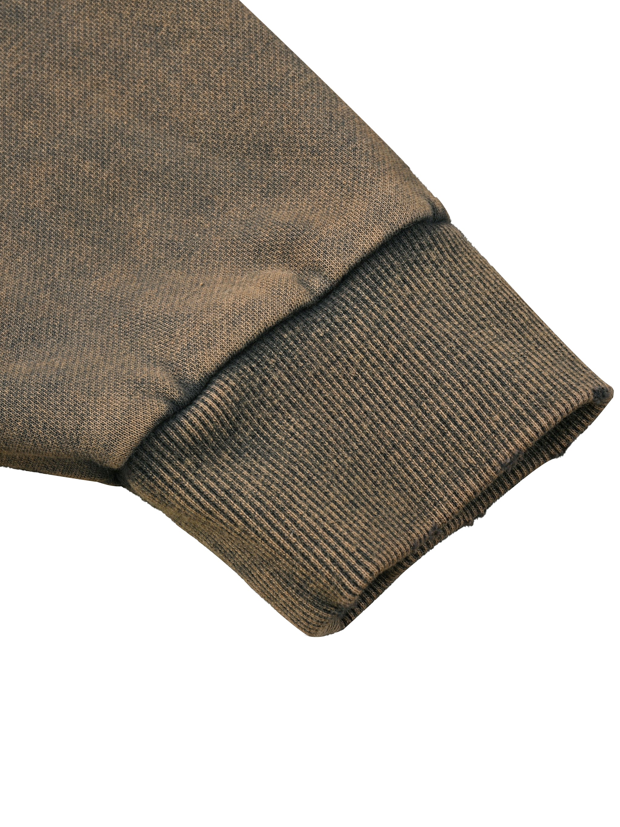 4GVIN Vintage Washed Frayed-Hem Hoodie Nada Me Faltara