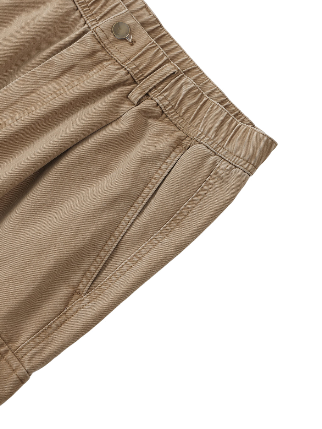 4GVIN Cotton Elastic-Waist Cargo Pants