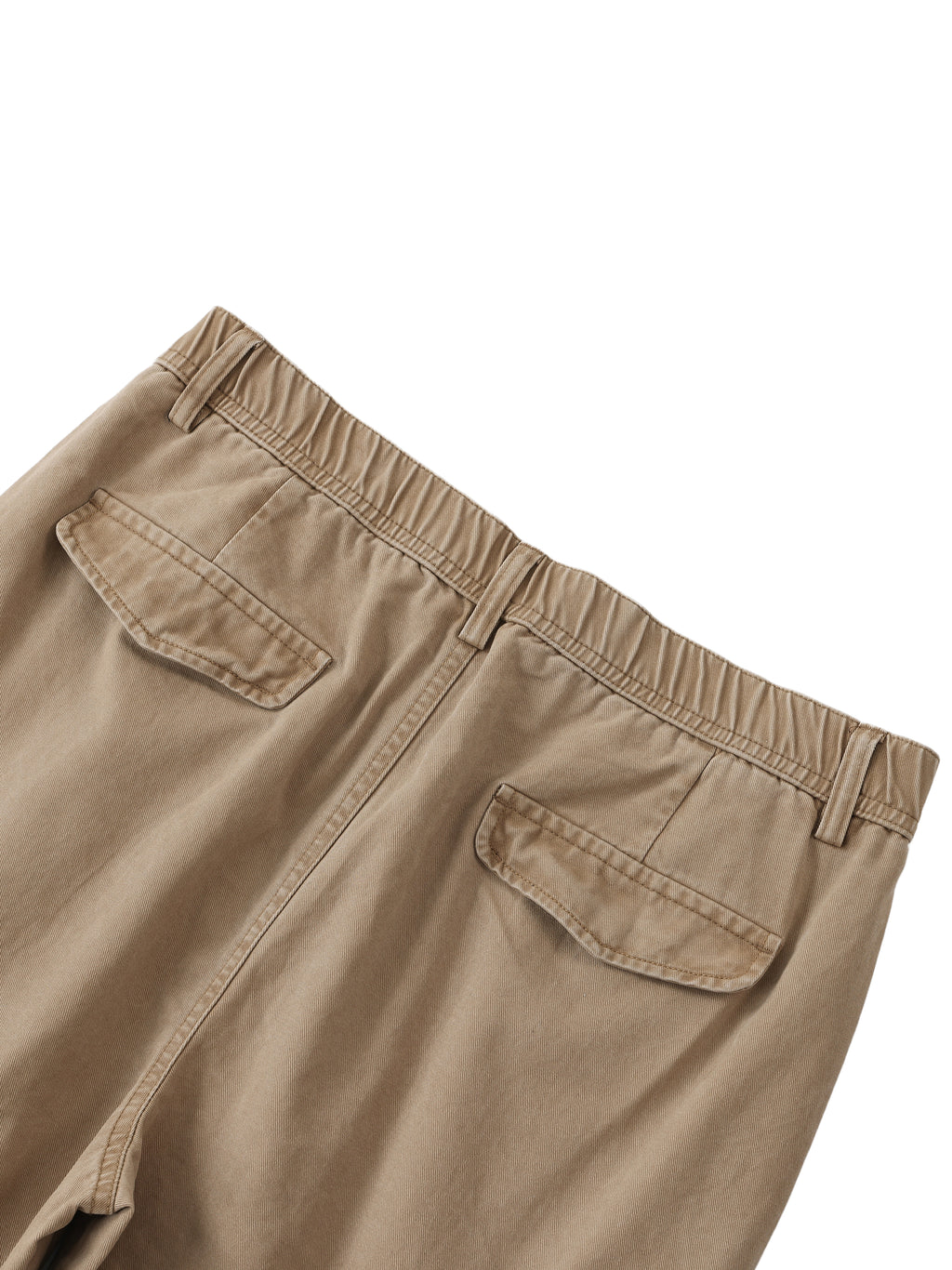 4GVIN Cotton Elastic-Waist Cargo Pants