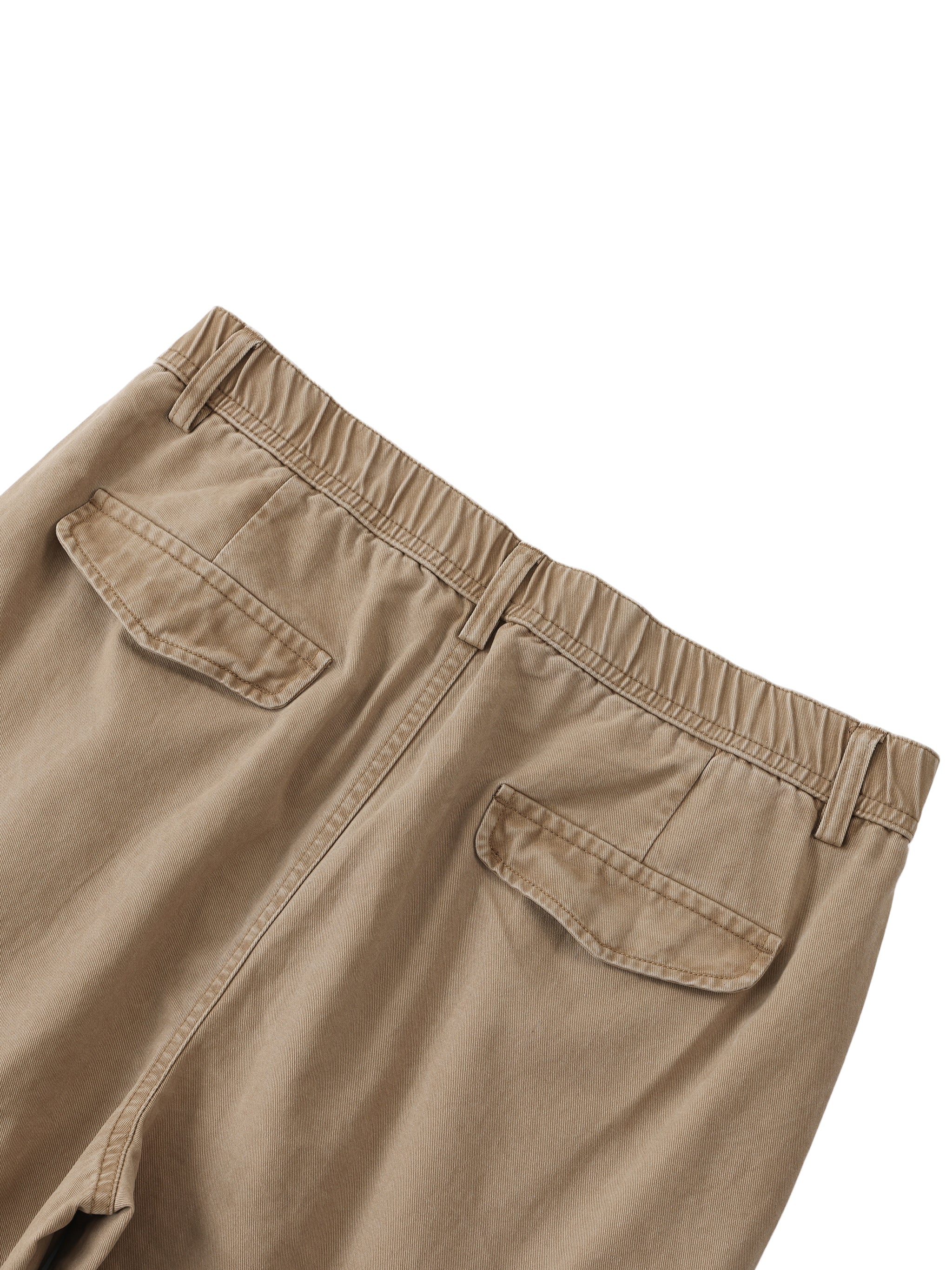 4GVIN Cotton Elastic-Waist Cargo Pants