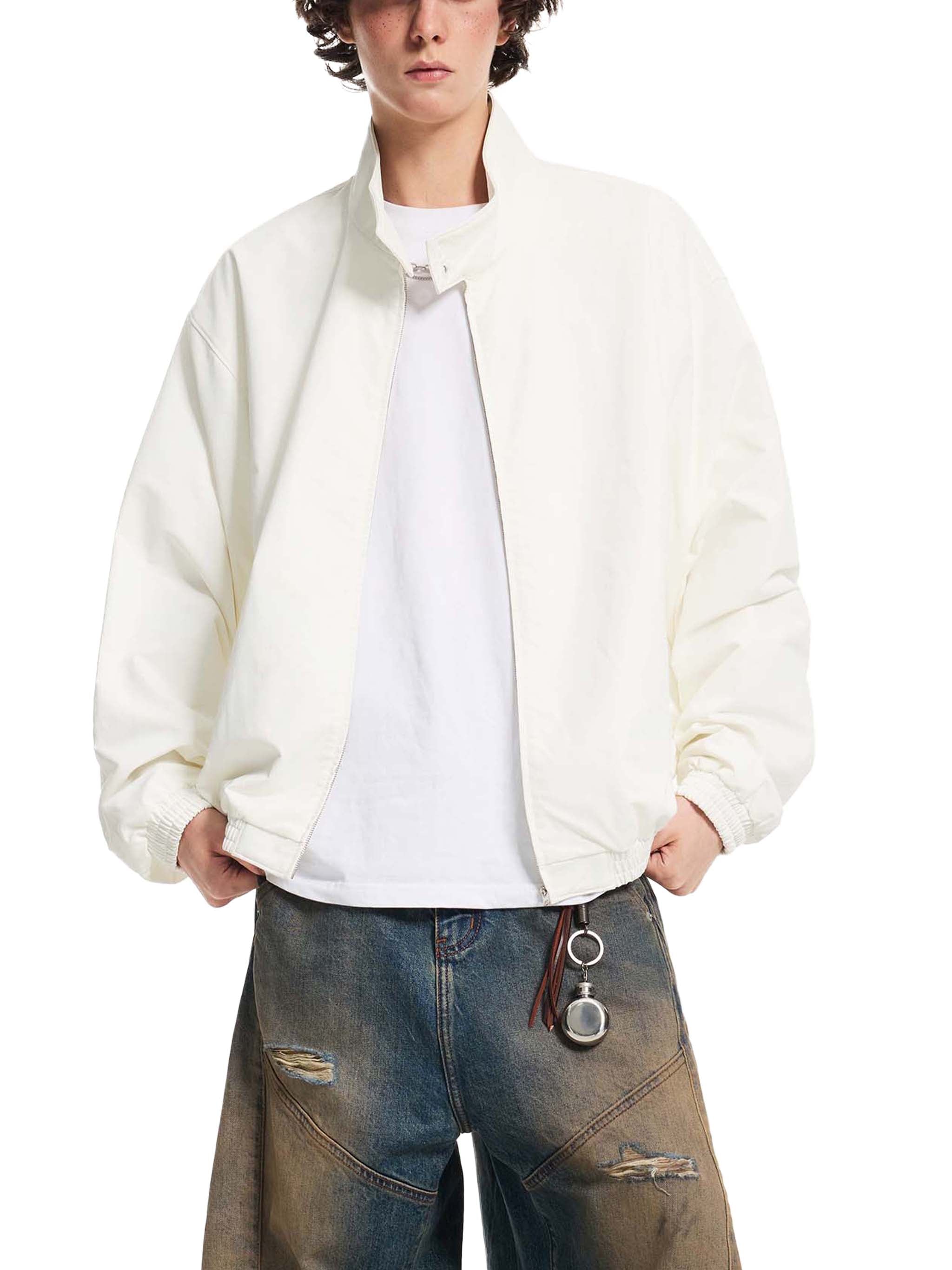 4GVIN Stand Collar Bomber Jacket