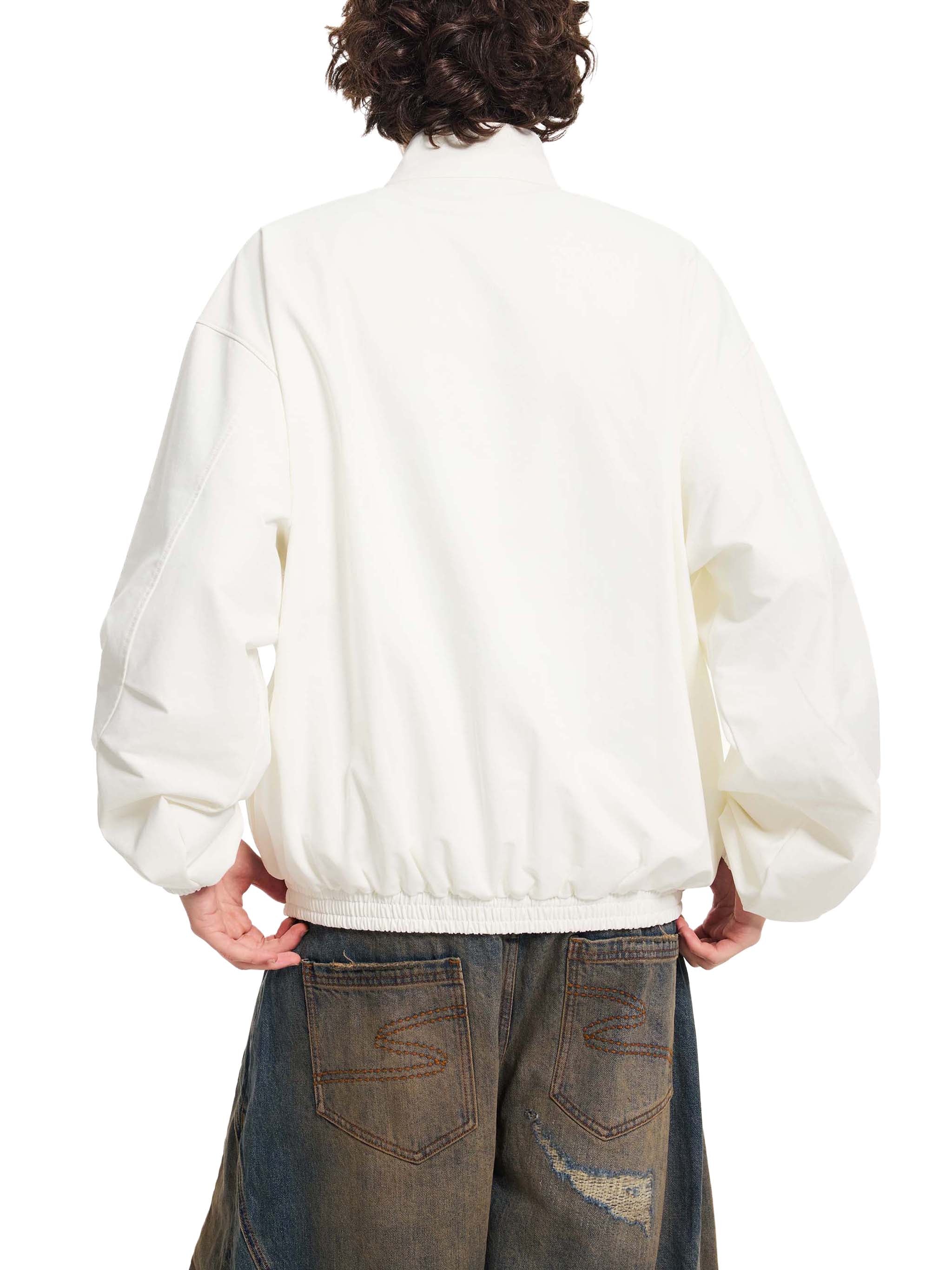 4GVIN Stand Collar Bomber Jacket