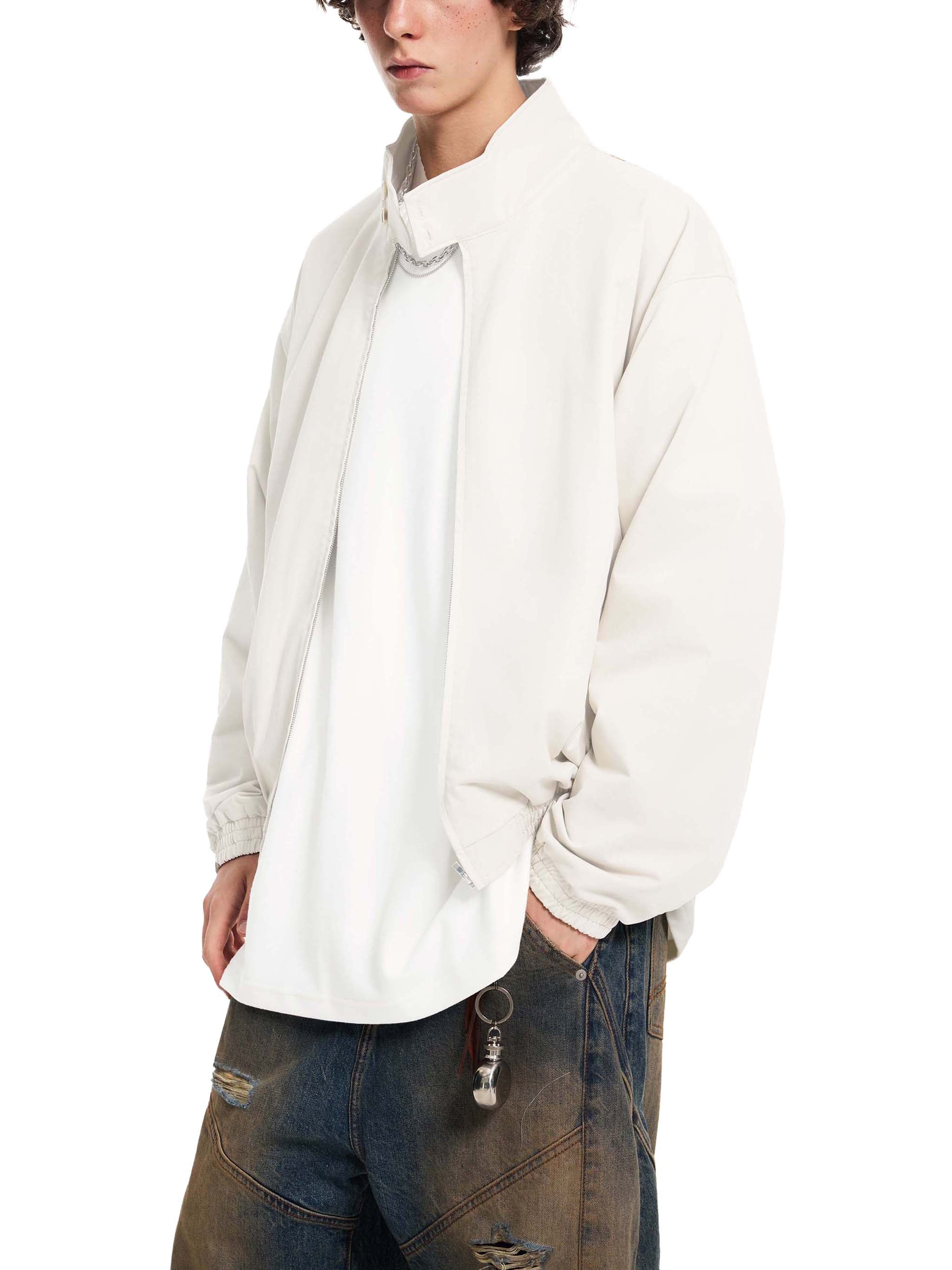 4GVIN Stand Collar Bomber Jacket