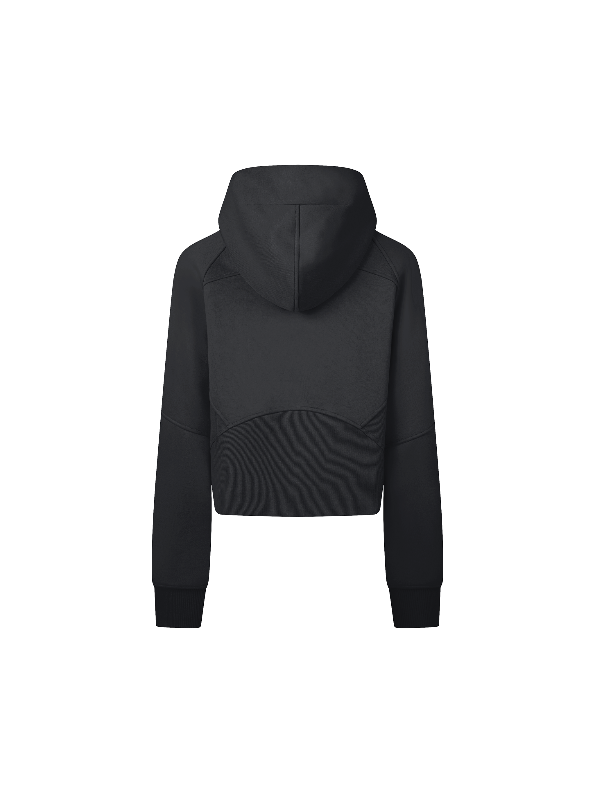 4GVIN Girls Cropped Zip-Through Hoodie