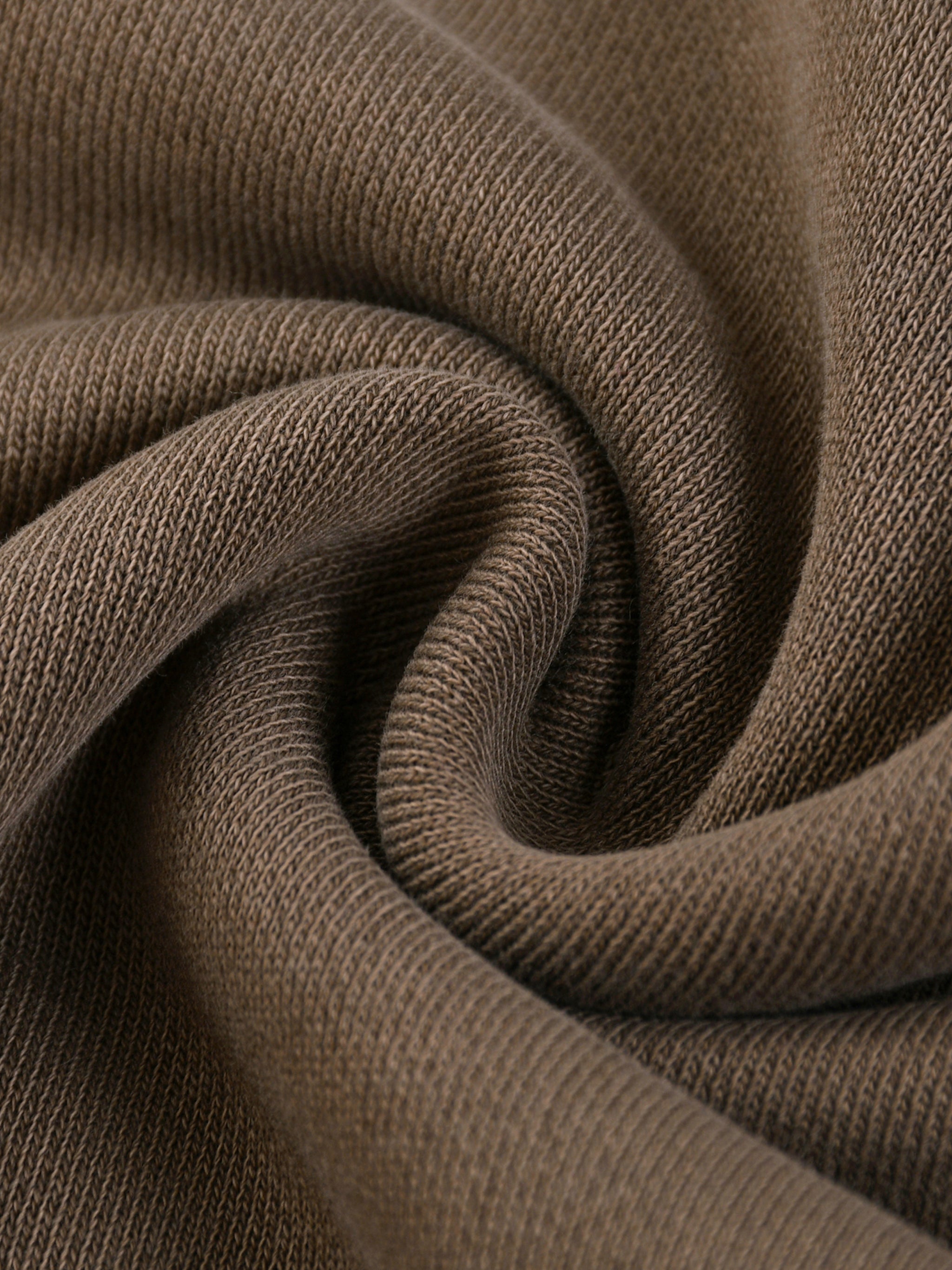 4GVIN Snow Washed Tape Raw Edge Hoodie