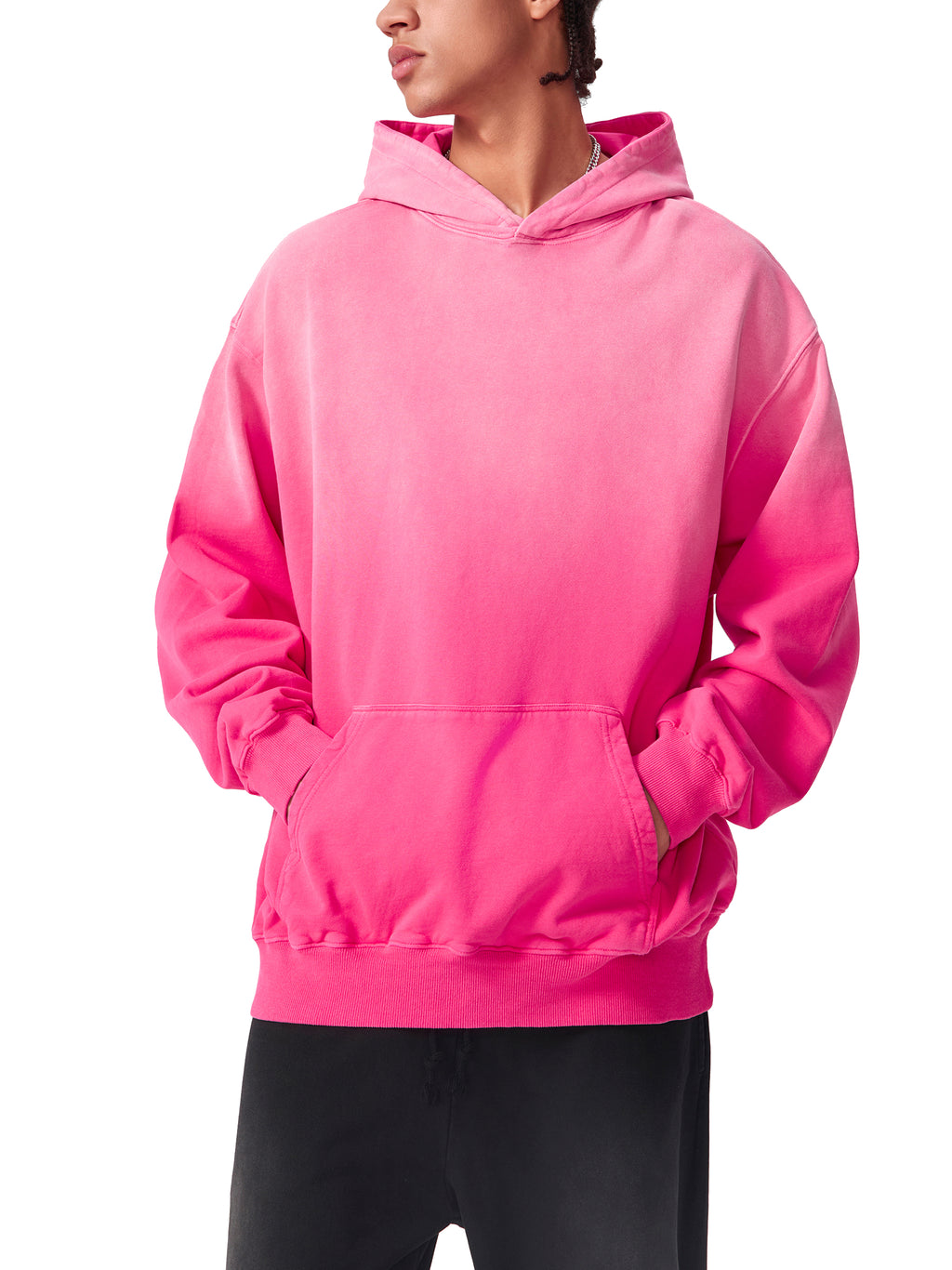 4GVIN ( No Fear ) Heavyweight Sunfade Oversized Hoodie